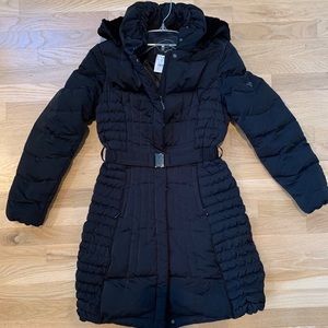 1 Madison Fox Fur Puffer